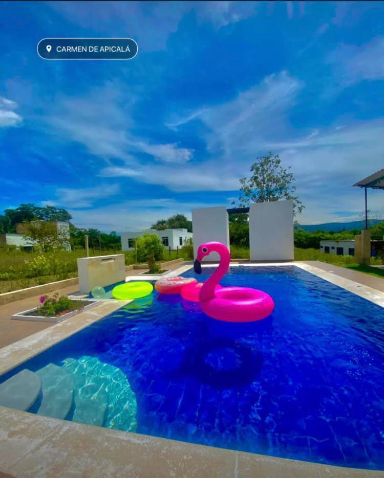 Con Piscina Privada Y Zona Bbq En * Carmen de Apicalá